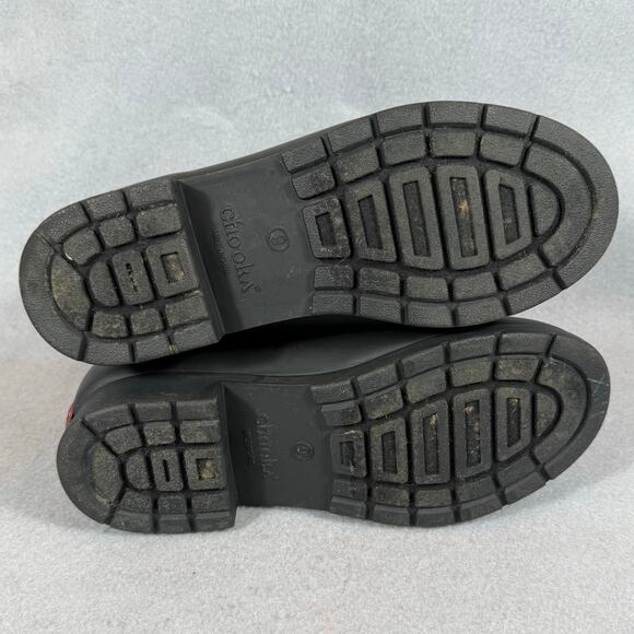 Chooka Womens Delridge Black Rubber Chelsea Boots Size 9 Waterproof - Picture 7 of 11